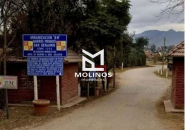 TERRENO EN VENTA. B° SAN BENJAMIN 